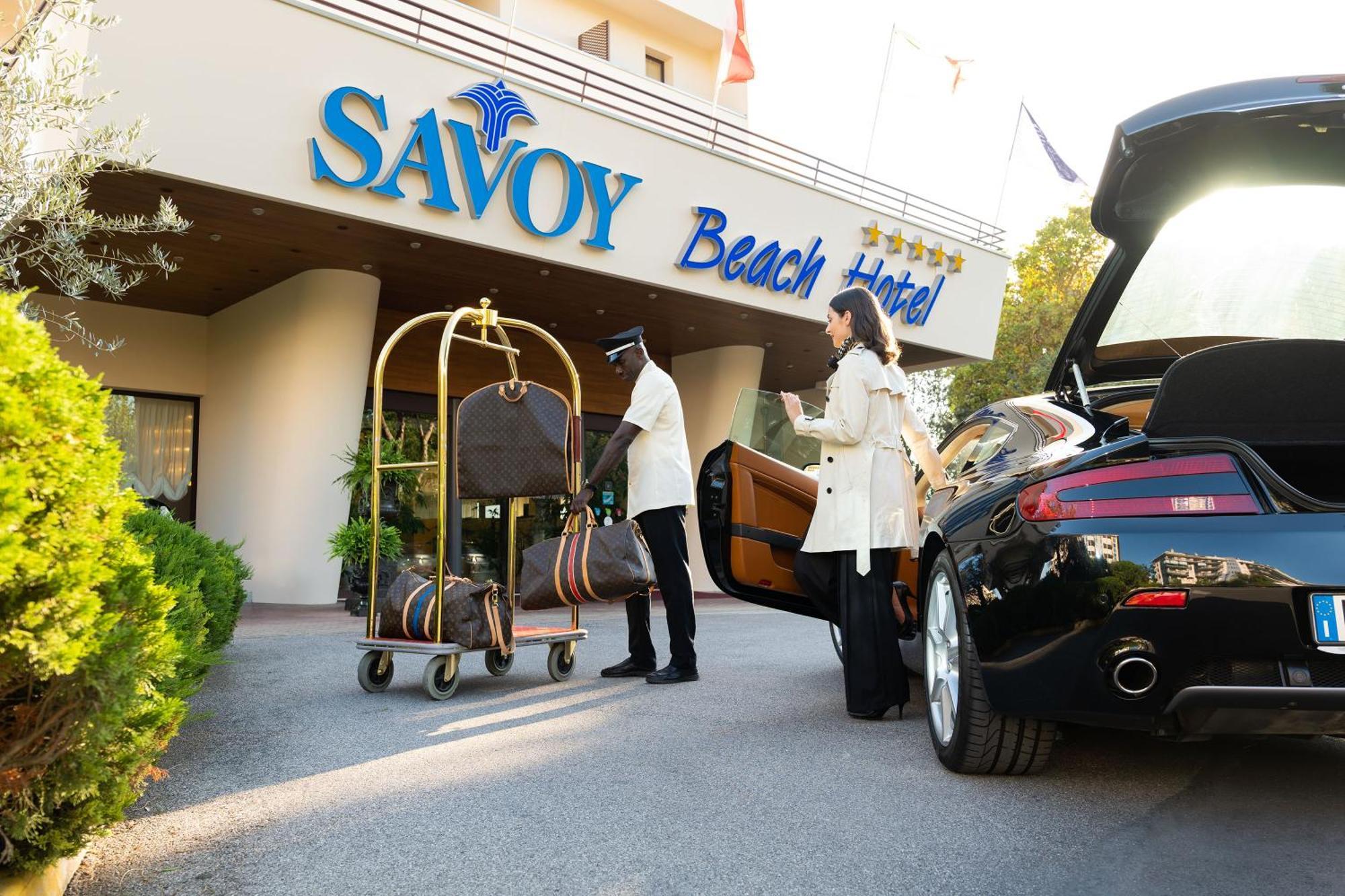Savoy Beach Hotel & Thermal Spa Bibione Exterior foto
